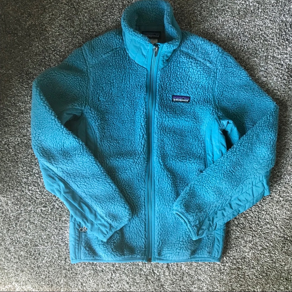 Patagonia Blue Sherpa Synchilla Jacket - Picture 1 of 6